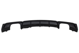 Difuzor Bara Spate Evacuare Dubla Negru Lucios compatibil cu BMW Seria 3 2011-2019 F30 F31 M Design