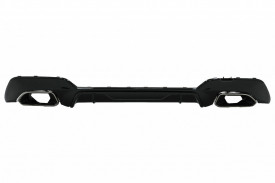 Difuzor Bara Spate Evacuare Dubla si Tobe Ornament Crom compatibil cu BMW Seria 3 G20 G28 Sedan G21 Touring 2019-> M340i M Look - Img 2