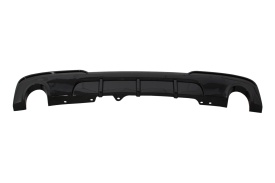 Difuzor de aer cu evacuare dubla compatibil cu BMW F10 F11 Seria 5 Non-LCI LCI 2011-2017 M-Technik Design Negru Lucios