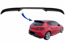 Eleron Luneta compatibil cu Seat Leon 5F Mk3 5 Usi Hatchback 2012-2019 Negru Lucios - Img 3