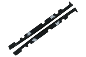 Extensii Praguri Laterale compatibil cu Ford Fiesta MK8 ST, ST-Line 2017-2021 Negru Lucios - Img 6