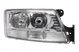 Far dreapta H21W,H7,LED,PY21W, electric, cu motor, culoare semnalizator alb compatibil MAN TGX I 2006-> - Img 1