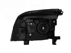 Far Dreapta H4, electric, cu motor, culoare albastru/negru, culoare semnalizator alb compatibil NISSAN X-TRAIL I 2001-2007 - Img 2