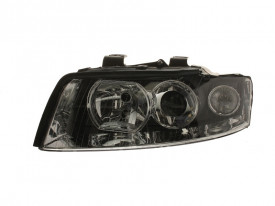 Far Stanga D1S/H7, electric, fara motoras, culoare negru, compatibil AUDI A4 B6 2000-2004