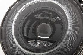 Faruri Bi-Xenon Look compatibil cu MERCEDES G-Class W463 (2005-2017) Negru Facelift 2018 Design - Img 6