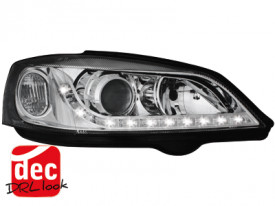 Faruri DAYLIGHT compatibil cu Opel Astra G (09.1997-02.2004) Crom - Img 3