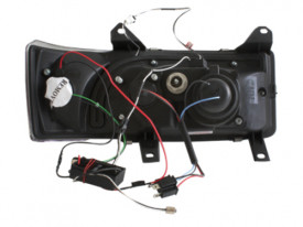 Faruri DAYLINE compatibil cu VW T4 Transporter (1990-2003) Crom - Img 2