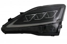 Faruri Full LED Semnal Dinamic compatibil cu LEXUS XE20 (2006-2013) Negru - Img 4