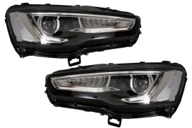 Faruri LED DRL compatibil cu Mitsubishi Lancer (2007-2017) Dual Projector Semnal Secvential Dinamic