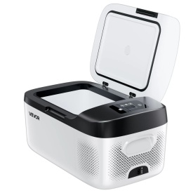 Frigider auto de 15L, voltaj operare 12V 24V DC si 100-240V AC 60W, -20C - 20 grade C pentru exterior, camping, rulote - Img 10