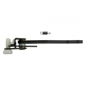 Ghidaj cu role, usa culisanta stanga, inferior VW T5 2003-2009, cod OEM de referinta 7H0843397H - Img 2