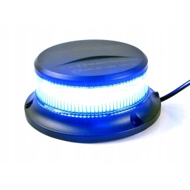 Girofar LED albastru, 27W, 12V 24V, montaj cu magnet sau prindere fixa - Img 3