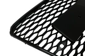 Grila Bara Fata compatibil cu Audi A7 4G Pre-Facelift (2010-2014) RS7 Design Negru Lucios - Img 8