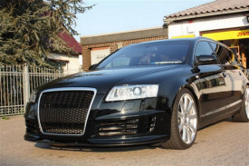 Grila Centrala compatibil cu Audi A6 C6 2004-2011 RS Design Crom - Img 4