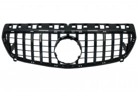 Grila Centrala compatibil cu Mercedes A-Class W176 2012-2015 GT-R Panamericana Design Negru