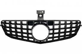 Grila Centrala compatibil cu Mercedes Clasa C W204 S204 2007-2014 GT-R Panamericana Design Negru