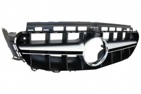 Grila Centrala compatibil cu Mercedes E-Class W213 S213 C238 A238 2016-> Crom Negru E63 Design - Img 2