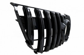Grila Centrala compatibil cu Mercedes GLK-Class X204 2008-2012 GT-R Panamericana Design Negru Lucios - Img 4