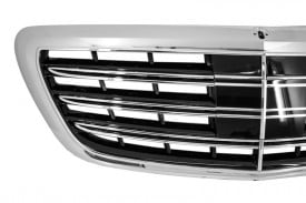 Grila Centrala compatibil cu Mercedes S-Class W222 2014-2020 S63 S65 Design Crom - Img 4