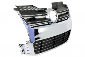 Grila Centrala compatibil cu VW Golf 5 V (2003-2009) Crom R32 Design - Img 2