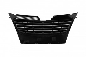 Grila centrala compatibil cu VW Passat B6 2005-2010, Negru lucios, fara PDC - Img 3