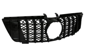 Grila centrala compatibila cu ML W164 2008-2011 GT-R Panamericana Design Negru - Img 6