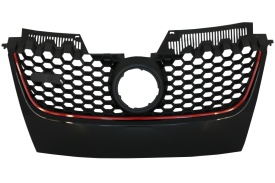 Grila Centrala Fara Emblema compatibil cu VW Golf 5 V 2003-2007 GTI Design