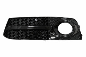 Grile Laterale Bara Fata compatibil cu AUDI A4 B8 8K 2007-2011 S4 Design Negru Lucios - Img 3