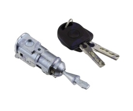 Incuietoare butuc broasca si set chei compatibil VW Tiguan 2007-, Touran 2003-, stanga fata - Img 3