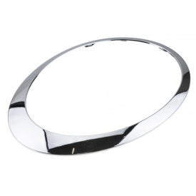 Inel ornament far stanga compatibil MINI R55 R55N R56 R56N R57 R57N R58 R59 2006-2014, culoare crom