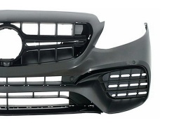 Kit Exterior compatibil cu Mercedes E-Class W213 2016-2019 E63 Design Ornamente Tobe Crom - Img 8