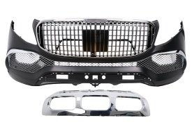 Kit Exterior Complet compatibil cu Mercedes V-Class W447 2014-2019 Conversie la 2020 Design - Img 2
