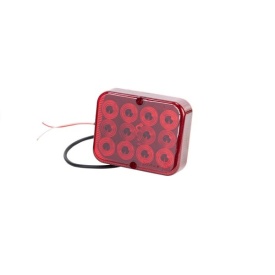 Lampa auto suplimentara ceata , 12 LED-uri, cu 2 suruburi, 2.4 W, 10x8 cm - Img 2