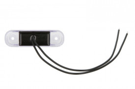 Lampa de poziţie Dreapta/Stanga cu LED-uri, alb 12V/24V - Img 2