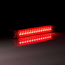 Lampa gabarit 242x27, LED, rosie, 12-36V FT-092 C Fristom - Img 2