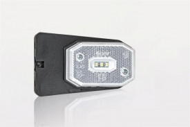 Lampa gabarit 63x42, LED, suport lateral, alba, FT-001-B1 LED Fristom