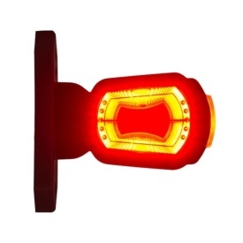 Lampa gabarit cu brat 99mm, LED, dreapta, LDCC2777 Horpol - Img 4