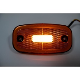 Lampa gabarit cu led, portocalie, Neon Efect, 12-24V, 122mm x 63mm - Img 3