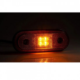 Lampa gabarit, LED, galbena, 12-36V, FT-020-Z Fristom - Img 4