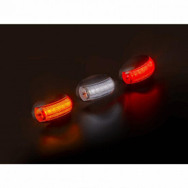 Lampa gabarit, LED, rosie, 12-36V, cu suport, FT-067 C Fristom - Img 2