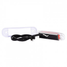 Lampa gabarit, LED, rosie, 12-36V, FT-045C Fristom - Img 3