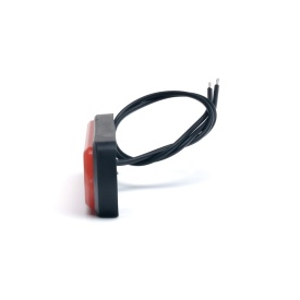 Lampa gabarit, Lumina clarificare, Led neon, Rosu, 12-24V, WAS Polonia 1342 W189N - Img 6