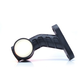 Lampa gabarit, Lumina de clarificare, Dreapta, LED neon, Alb/Rosu, 12-24V WAS Polonia 1096P W148.2 - Img 2