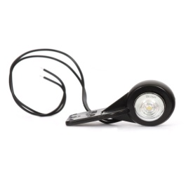 Lampa gabarit, Lumina de clarificare, Dreapta/Stanga, LED, alb/rosu, 12-24V, WAS Polonia 125 W23 - Img 5