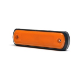 Lampa gabarit, Lumina de clarificare, LED, Portocaliu 12-24V, WAS Polonia 1341 W189N - Img 2