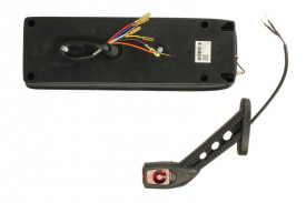Lampa spate camion, universala, 8 functii, cu fire, lampa gabarit inclusa, partea stanga - Img 2