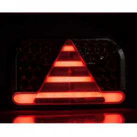 Lampa spate LED, 7 functii, cu ceata, mers inapoi si lampa numar, partea stanga, FT-170 Fristom - Img 3