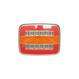 Lampa stop spate dreptunghiulara LED 12V/24V universala 125x95x35mm