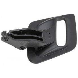Maner interior deschidere usa dreapta fata si spate compatibil Skoda Fabia II 2007-2014, Roomster 2006-2015 culoare negru - Img 2