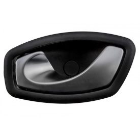 Maner interior deschidere usa stanga fata si spate compatibil Renault Clio 4 2012-2020, Megane III 2008-2016, Scenic III 2008-2016, culoare gri - Img 2